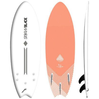 STORM BLADE 5ft6 SWALLOW TAIL SURFBOARD -