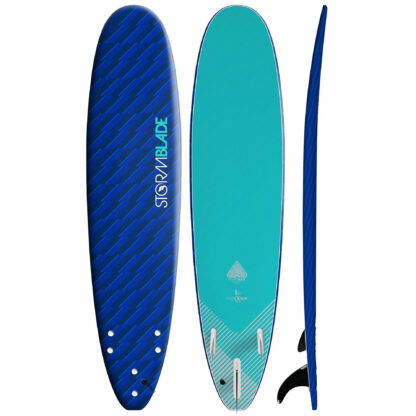STORM BLADE 8ft SURFBOARD - BLIZZARD BLUE